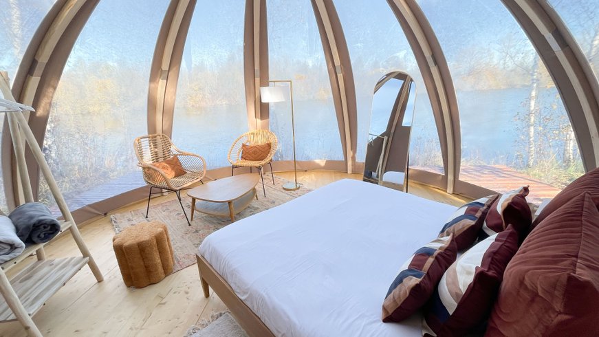 Le Dôme étoilé sur l'île : Dôme en Île-de-France – photo 15 sur 25