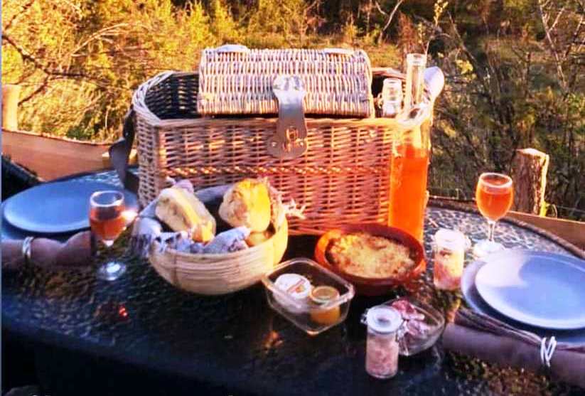 Chambre bulle sous les étoiles à Labastide-de-Penne