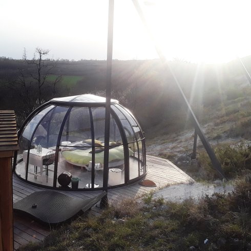 Équipements du dôme à Labastide De Penne