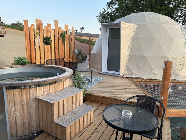 Le Dôme de Clem & Spa : Dôme en Midi-Pyrénées (Occitanie) – cadre naturel Lot