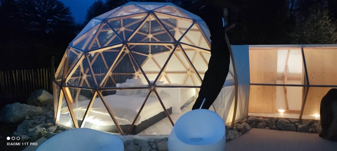 L'Igloo & Spa : Dôme en Franche-Comté (Bourgogne-Franche-Comté) – cadre naturel Haute-Saône
