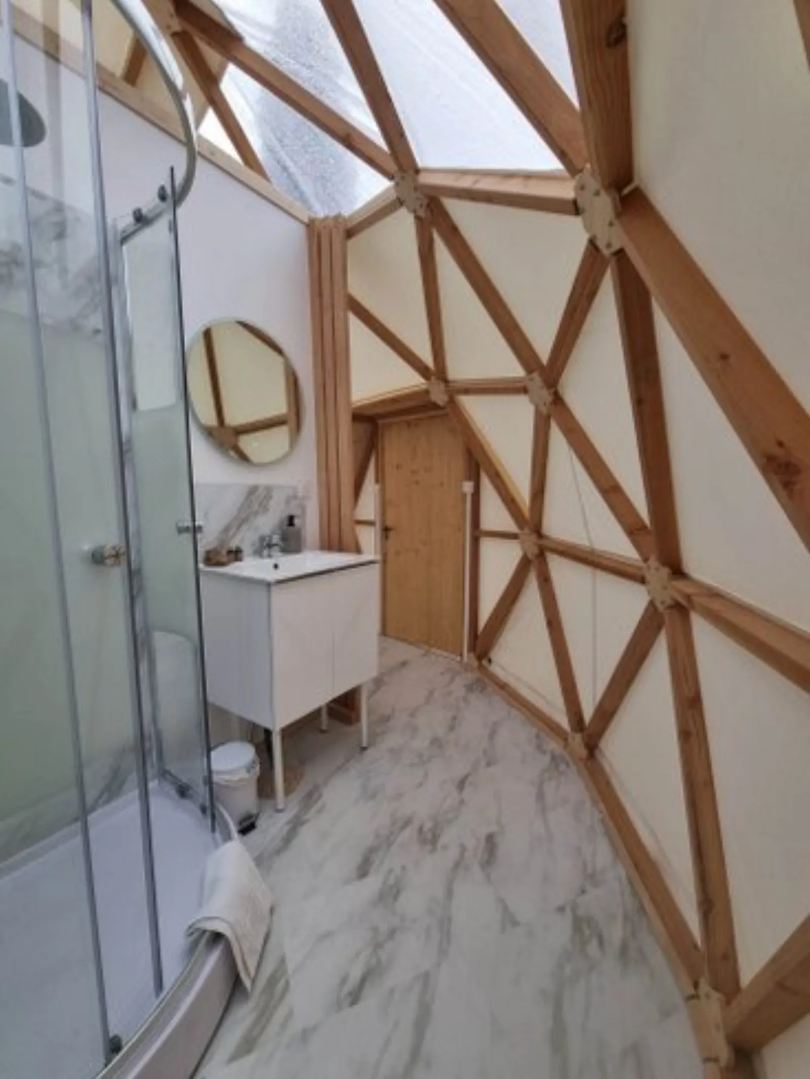 Chambre dôme sous les étoiles à Andelarrot