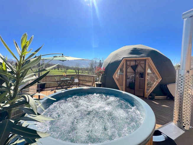 Le dôme de l'étoile du Béarn et son spa privatif : Dôme en Aquitaine (Nouvelle Aquitaine) – photo 6 sur 104