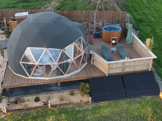Le dôme de l'étoile du Béarn et son spa privatif : Dôme en Aquitaine (Nouvelle Aquitaine) – photo 8 sur 104