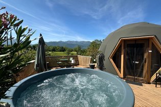 Le dôme de l'étoile du Béarn et son spa privatif : Dôme en Aquitaine (Nouvelle Aquitaine) – photo 15 sur 104