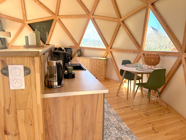 Le dôme de l'étoile du Béarn et son spa privatif : Dôme en Aquitaine (Nouvelle Aquitaine) – photo 22 sur 104