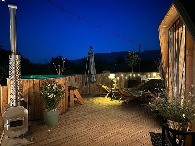 Le dôme de l'étoile du Béarn et son spa privatif : Dôme en Aquitaine (Nouvelle Aquitaine) – photo 44 sur 104