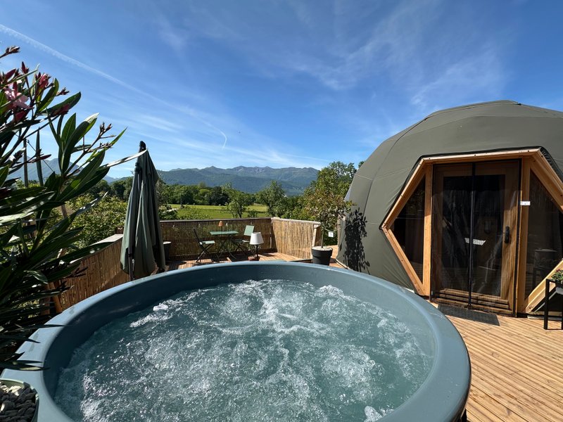 Le dôme de l'étoile du Béarn et son spa privatif : Dôme en Aquitaine (Nouvelle Aquitaine) – photo 54 sur 104