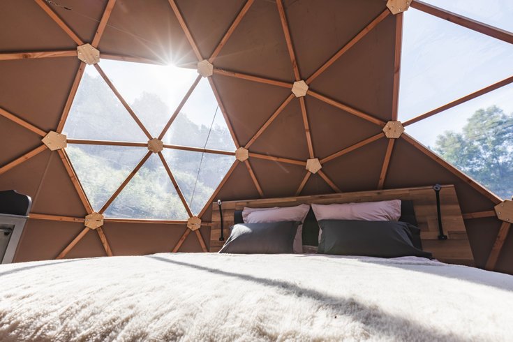 Chambre dôme sous les étoiles à Barrancoueu