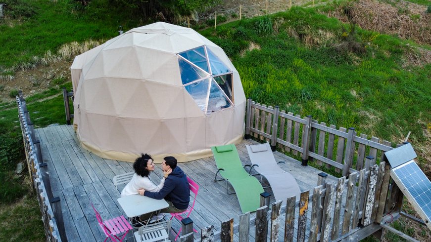 Dôme de la Hount de l'Insolite des Pyrénées : Dôme en Midi-Pyrénées (Occitanie) – photo 9 sur 13