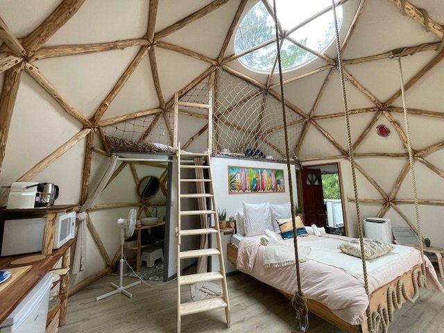 Le Dôme & Spa : Dôme en Aquitaine (Nouvelle Aquitaine) – vue extérieure