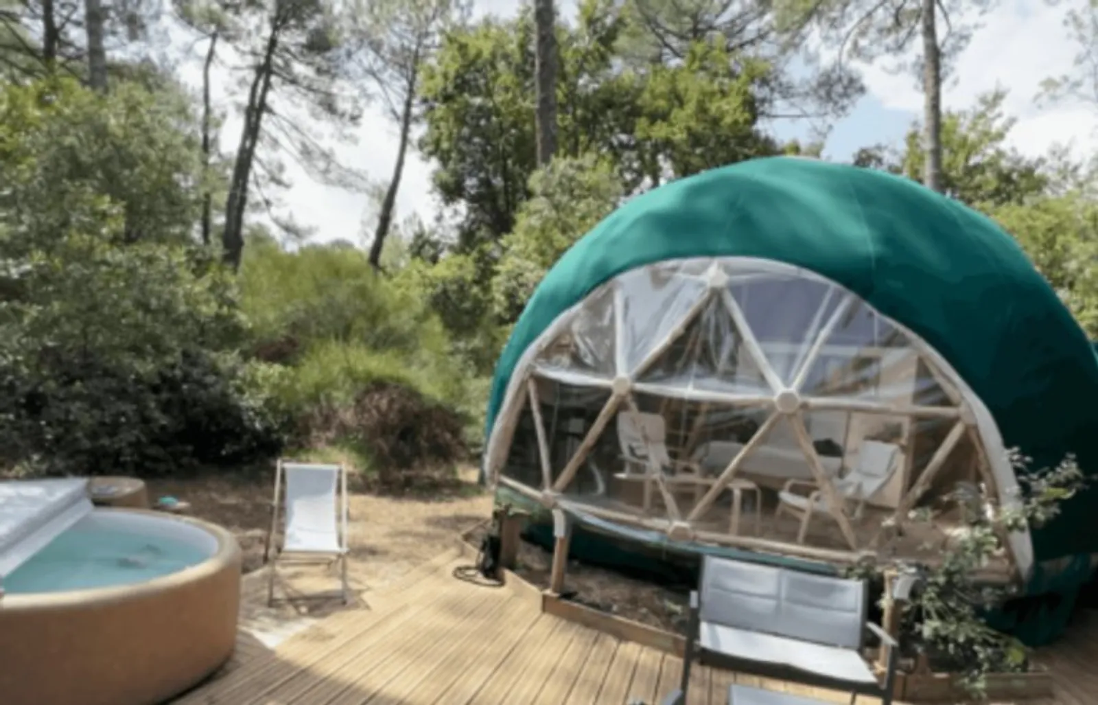 Intérieur dôme à Hossegor