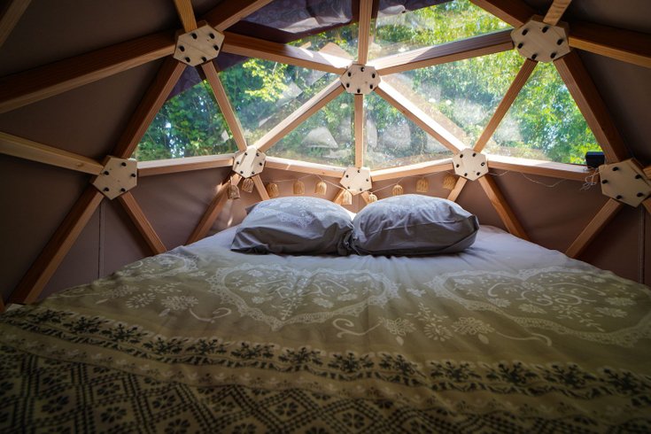 Le dodôme sous son gazebo & Spa : Dôme en Bourgogne (Bourgogne-Franche-Comté) – photo 6 sur 31