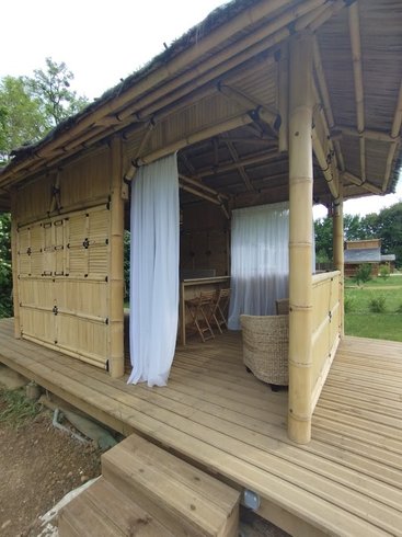 Le dodôme sous son gazebo & Spa : Dôme en Bourgogne (Bourgogne-Franche-Comté) – photo 16 sur 31