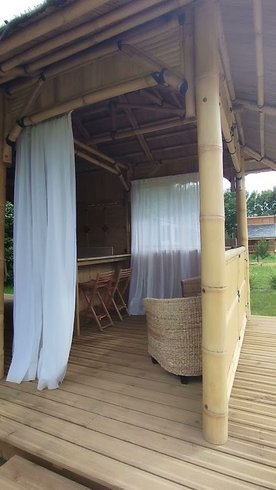 Le dodôme sous son gazebo & Spa : Dôme en Bourgogne (Bourgogne-Franche-Comté) – photo 17 sur 31