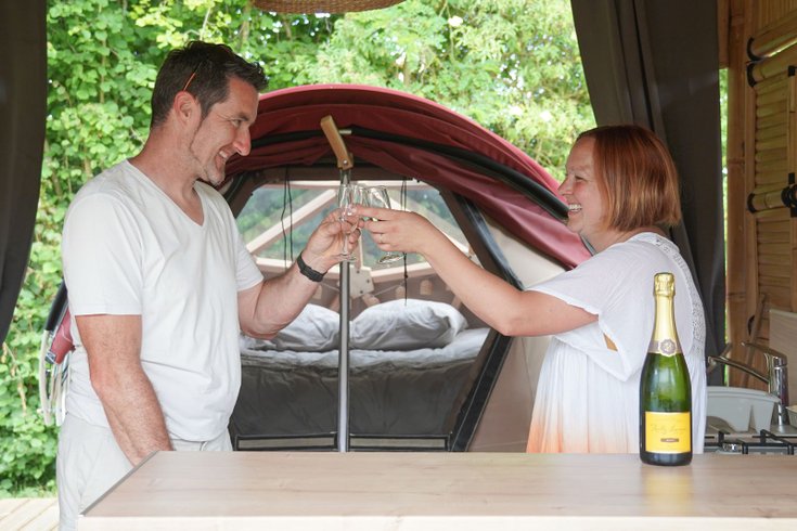 Le dodôme sous son gazebo & Spa : Dôme en Bourgogne (Bourgogne-Franche-Comté) – photo 21 sur 31