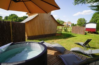 Le dodôme sous son gazebo & Spa : Dôme en Bourgogne (Bourgogne-Franche-Comté) – photo 31 sur 31