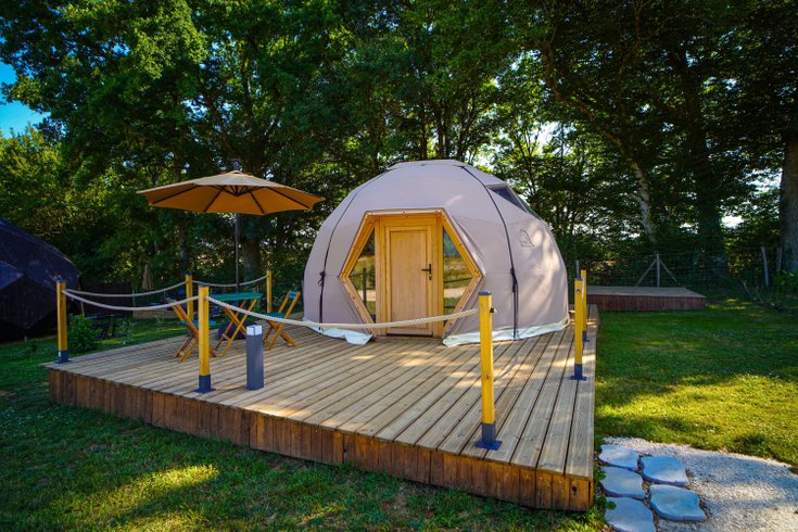 Intérieur dôme à Fontenoy