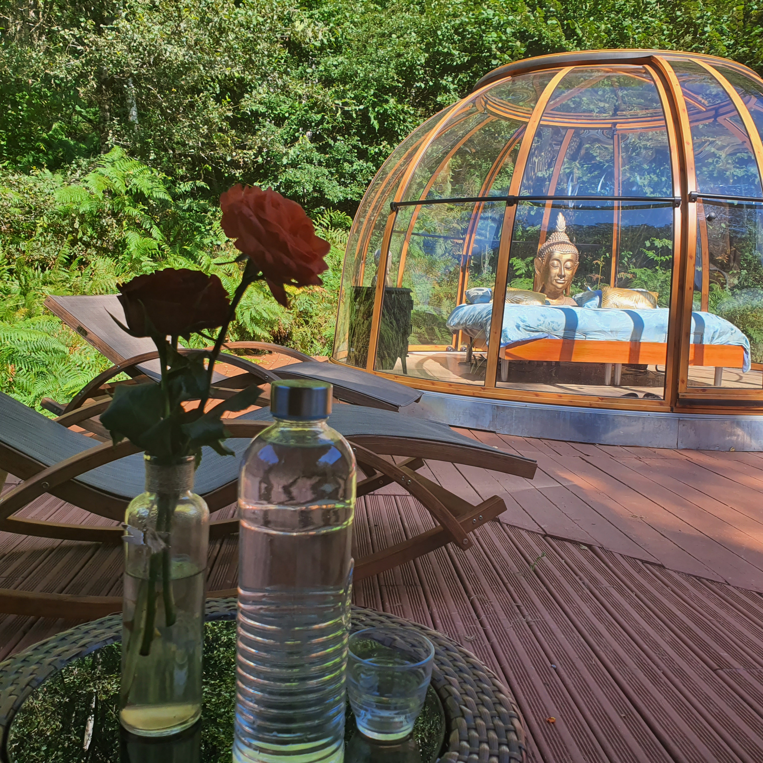 Intérieur bulle à Saint-Saud-Lacoussière