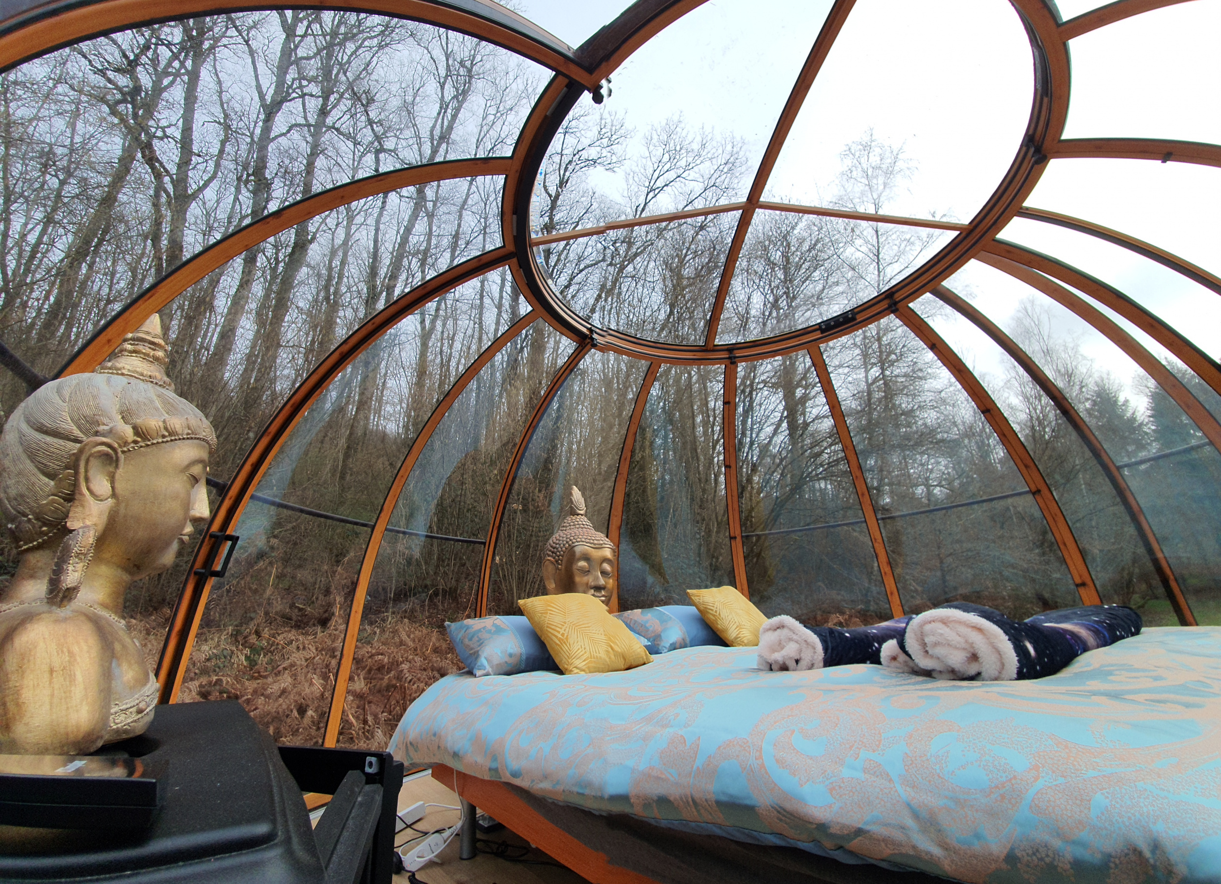 Magie en Bulles – Dôme en Ciel (Saint-Saud-Lacoussière, Dordogne) – cadre naturel Dordogne