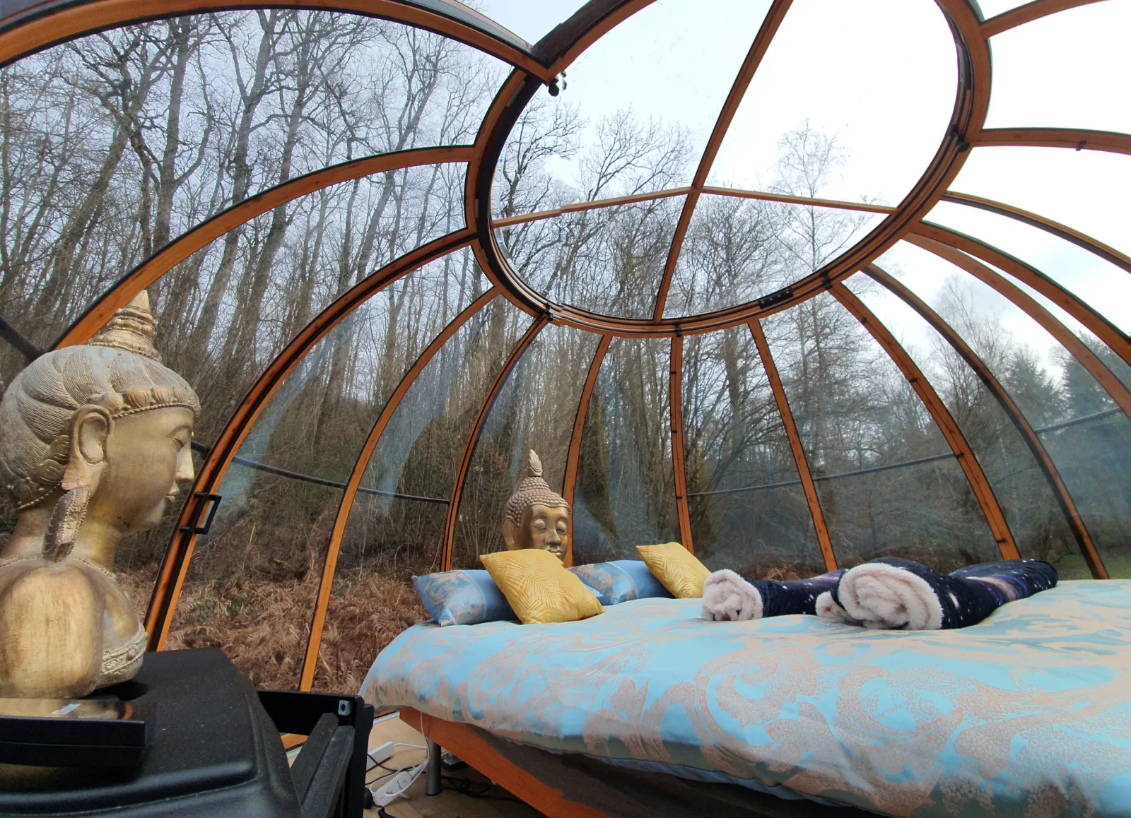 Magie en Bulles - Dôme en Ciel (Saint-Saud-Lacoussière, Dordogne) - cadre naturel Dordogne