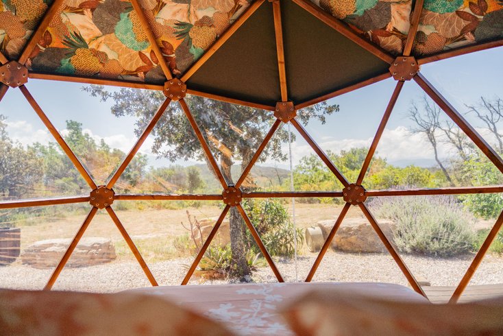 Intérieur dôme à Belesta