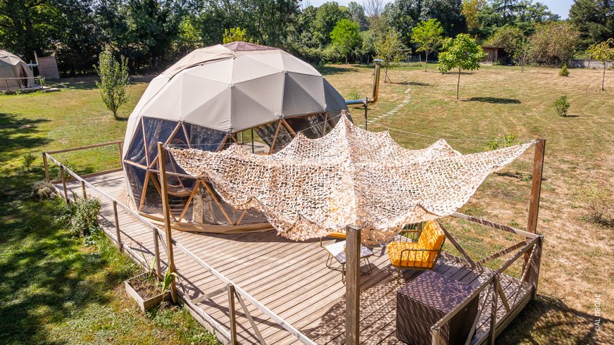 Le Grand Dôme et son bain nordique : Dôme en Rhône-Alpes (Auvergne-Rhône-Alpes) – photo 10 sur 20