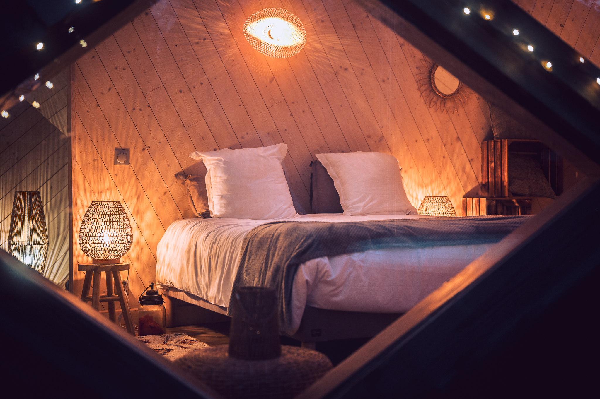 Zome Casse-Noisette & Spa – cadre naturel Lot