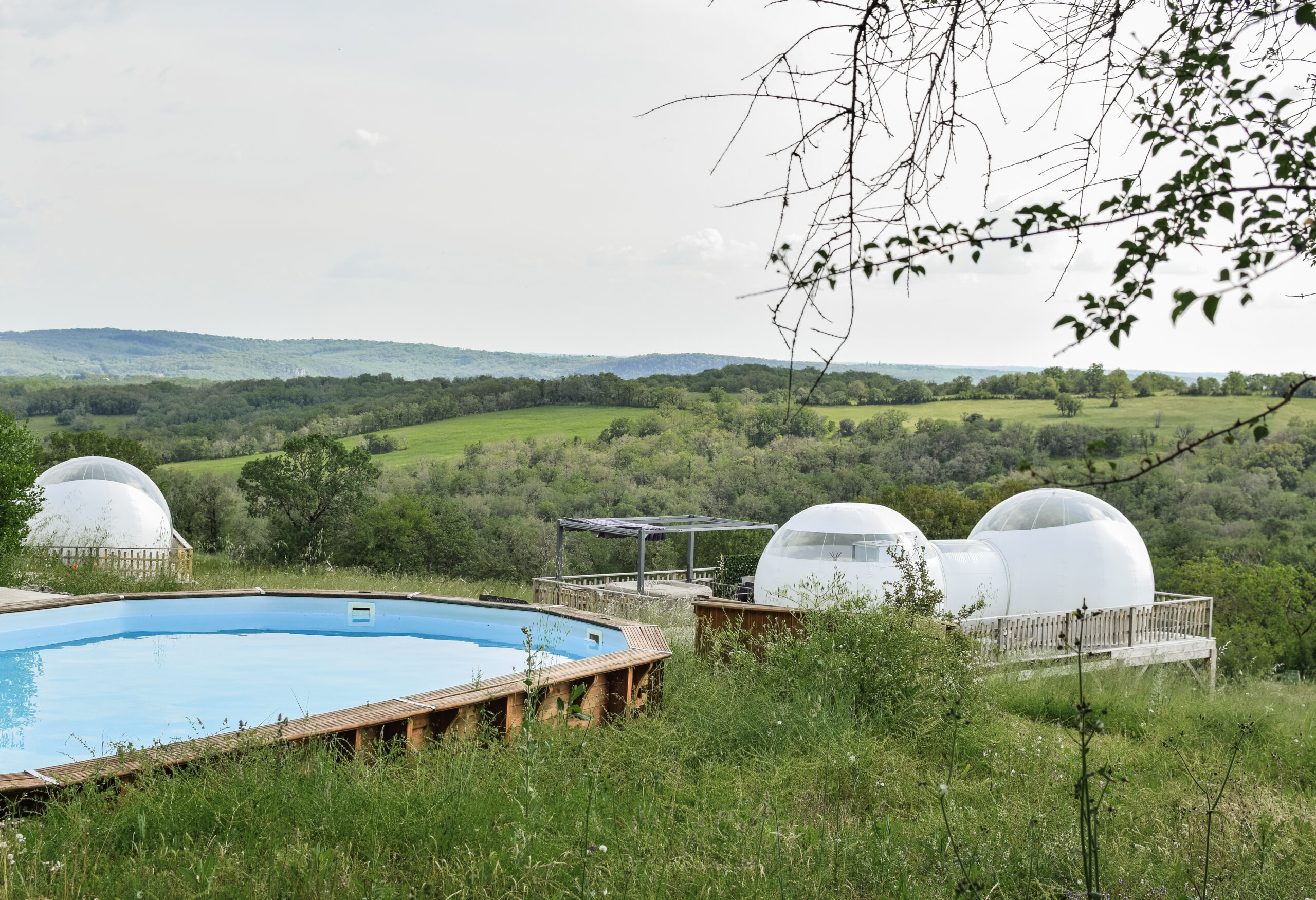 Noct'en Bulles – bulle insolite à Cabrerets (Lot) – bulle à Cabrerets, Lot