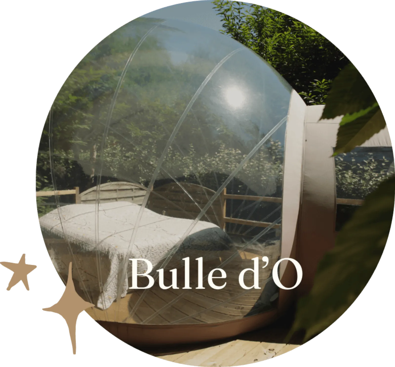 Bulle d'R - nuit insolite à Dournazac (Périgord-Limousin) - bulle à Dournazac, Haute-Vienne