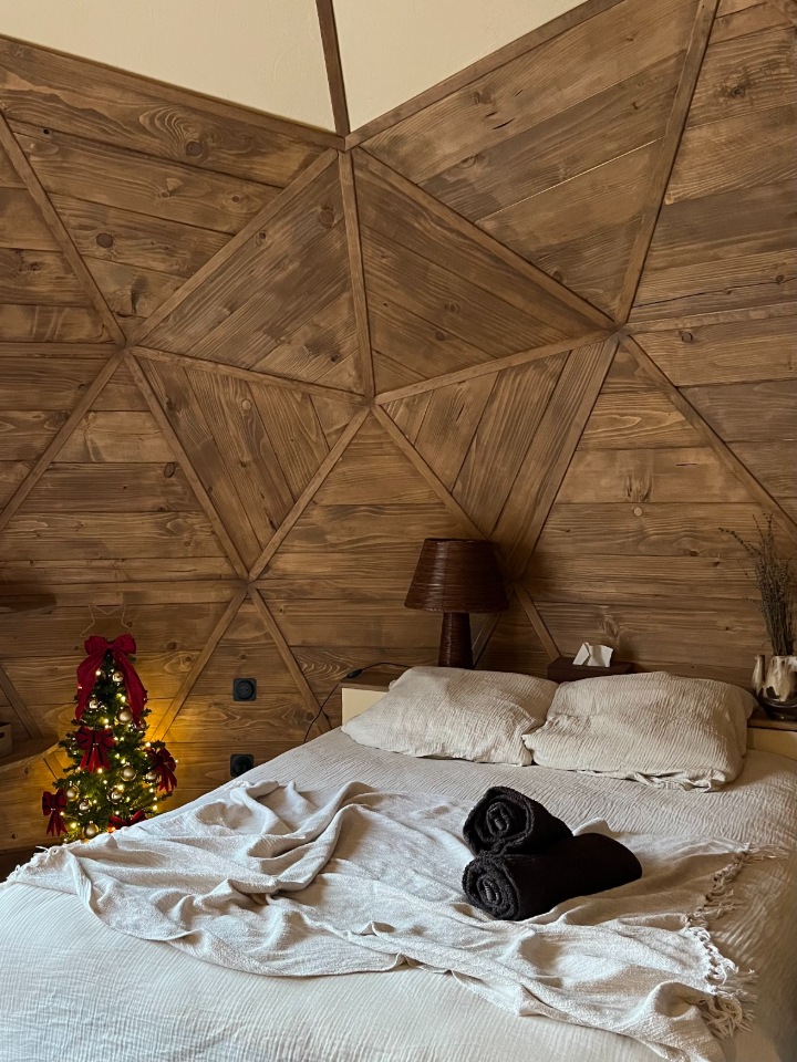 Nuit insolite dans un dôme en bois – photo 10 sur 22