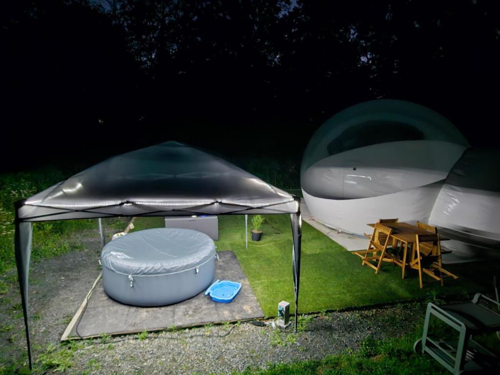 Nuit insolite dans une bulle avec jacuzzi privatif - photo 7 sur 9