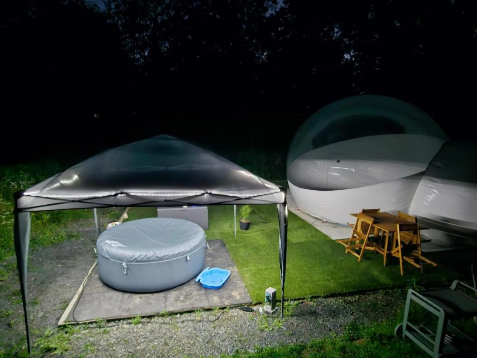 Nuit insolite dans une bulle avec jacuzzi privatif - photo 7 sur 9