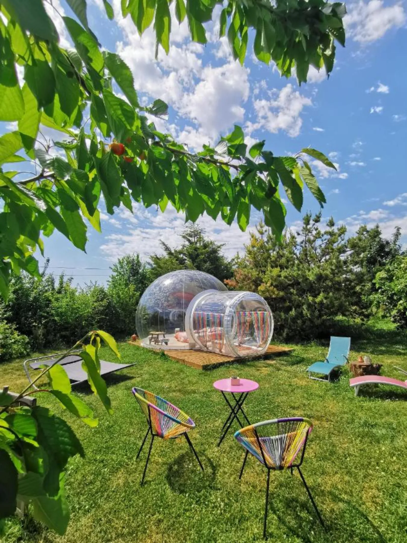 La bulle des champs - vue extérieure