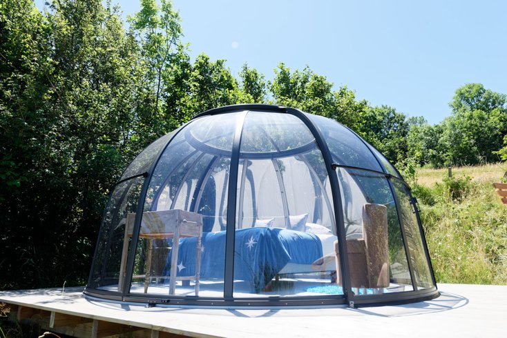 Dôme Céleste, accès piscine & SPA : Dôme en Rhône-Alpes (Auvergne-Rhône-Alpes) – photo 10 sur 24