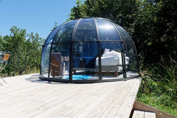 Dôme Céleste, accès piscine & SPA : Dôme en Rhône-Alpes (Auvergne-Rhône-Alpes) – photo 11 sur 24