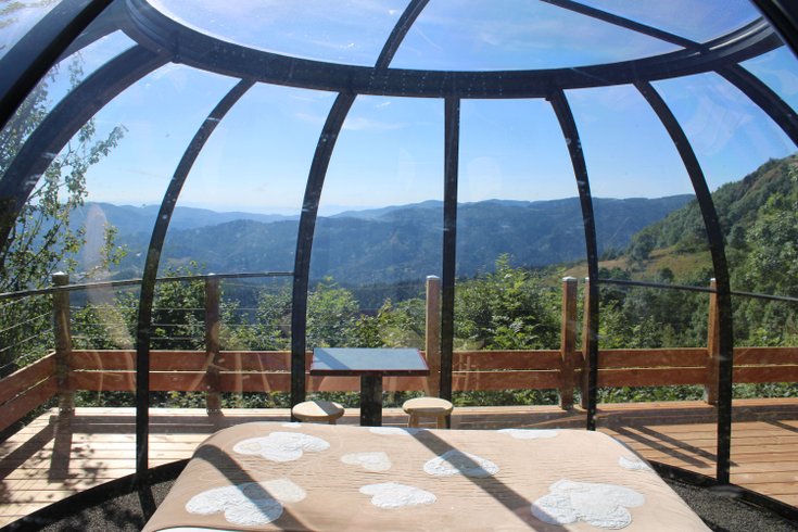 Dôme Coton, accès piscine & SPA : Dôme en Rhône-Alpes (Auvergne-Rhône-Alpes) – photo 8 sur 27