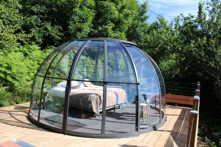 Dôme Coton, accès piscine & SPA : Dôme en Rhône-Alpes (Auvergne-Rhône-Alpes) – photo 13 sur 27