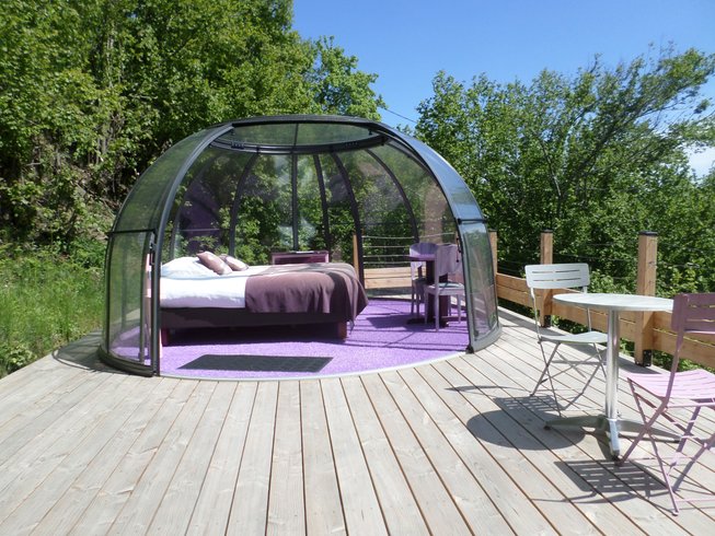 Équipements du dôme à Jaunac