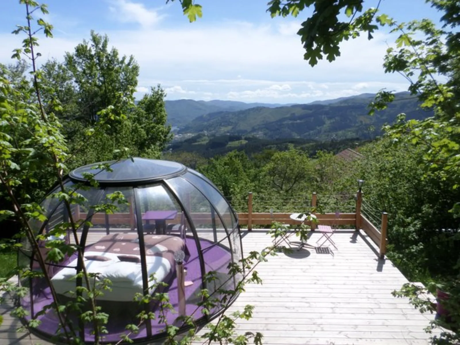 Dôme Romance, accès piscine & SPA : Dôme en Rhône-Alpes (Auvergne-Rhône-Alpes) - photo 10 sur 25