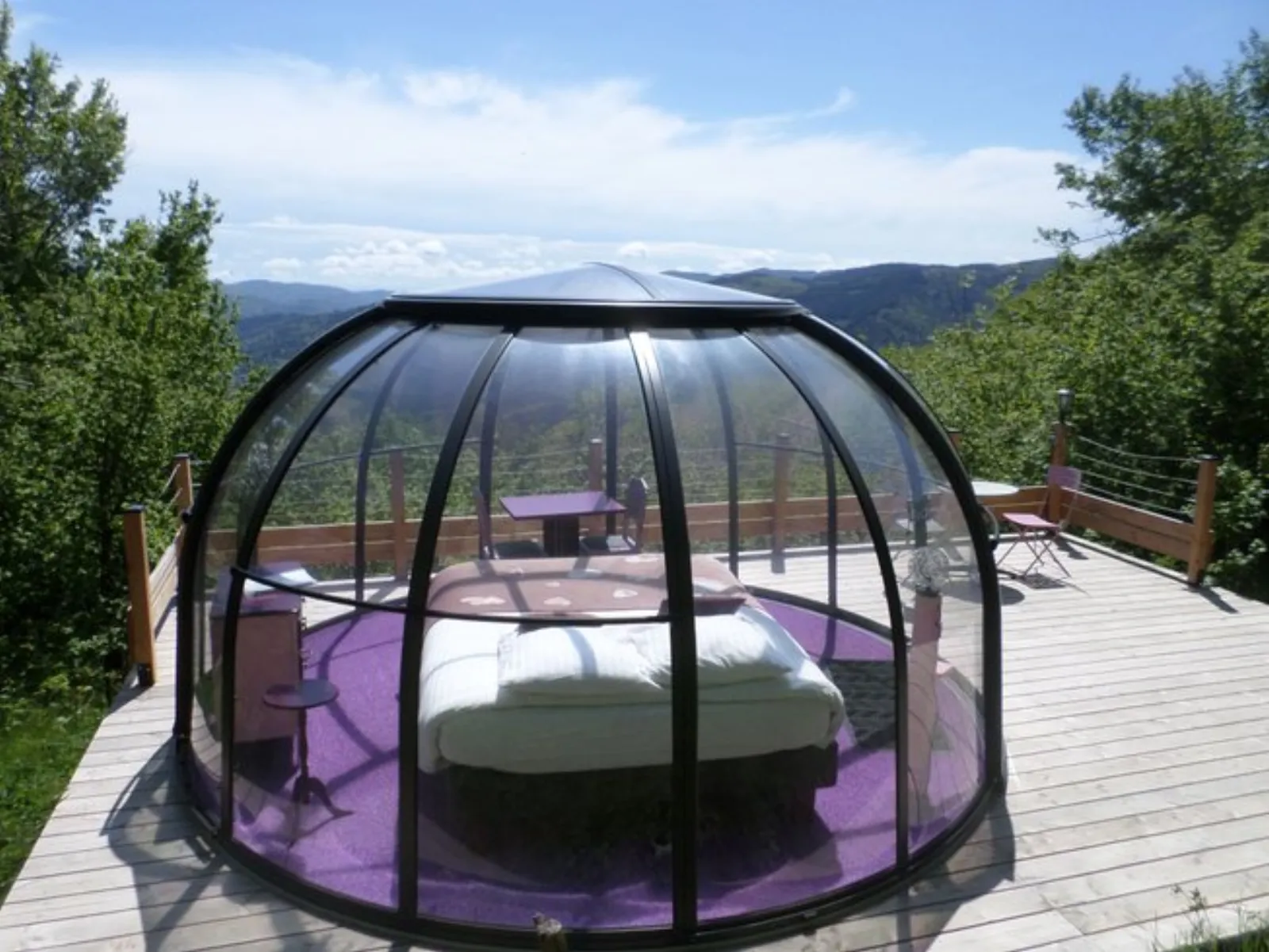 Dôme Romance, accès piscine & SPA : Dôme en Rhône-Alpes (Auvergne-Rhône-Alpes) - photo 11 sur 25