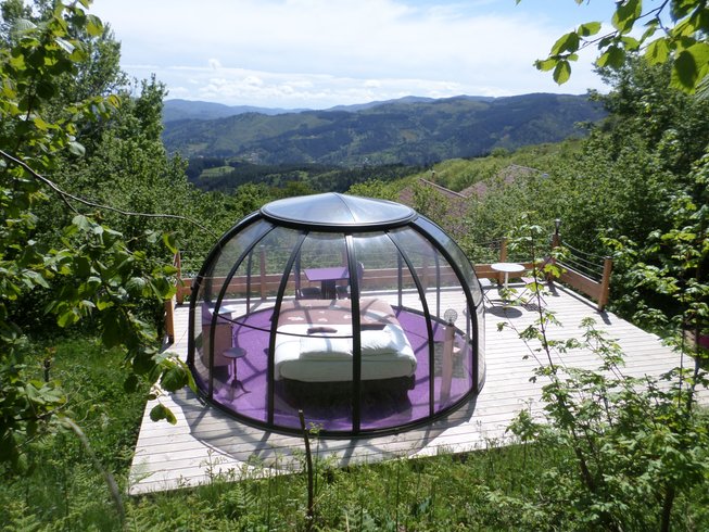 Dôme Romance, accès piscine & SPA : Dôme en Rhône-Alpes (Auvergne-Rhône-Alpes) – photo 12 sur 25