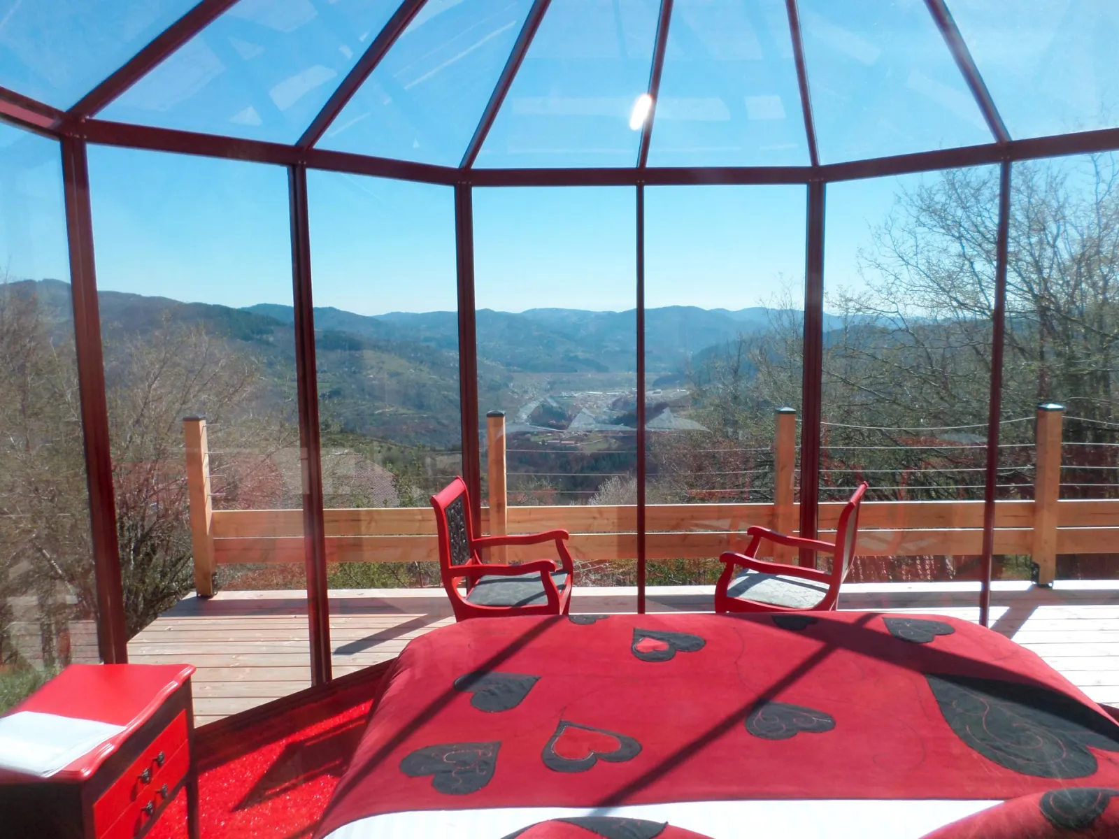 Intérieur bulle à Jaunac