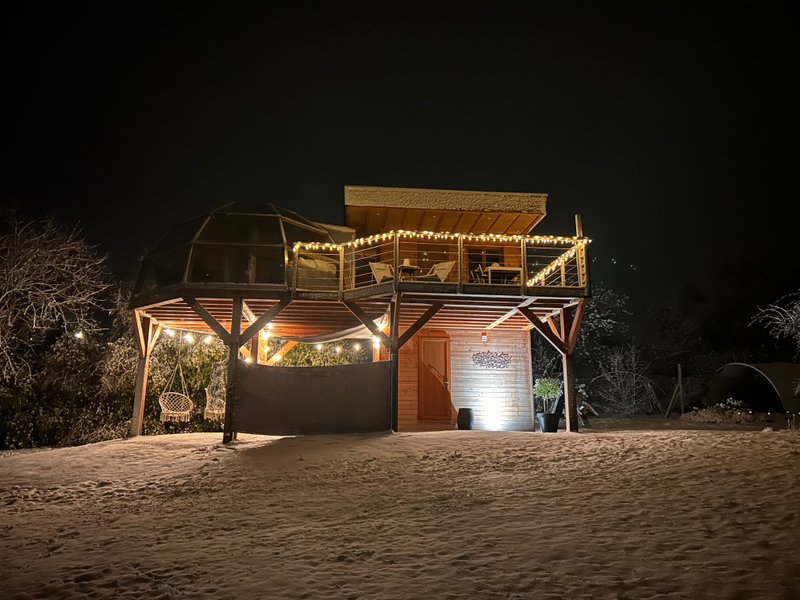Nuit's Féerique en Champagne & Spa : Dôme en Champagne-Ardenne (Grand Est) – dôme à Meurville, Aube