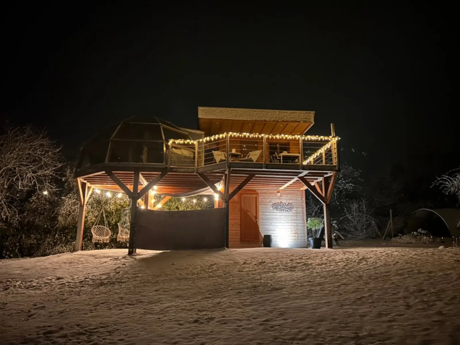Nuit's Féerique en Champagne & Spa : Dôme en Champagne-Ardenne (Grand Est) - dôme à Meurville, Aube