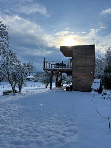 Intérieur dôme à Meurville