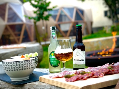 Chambre dôme sous les étoiles à Chambon-sur-Lac