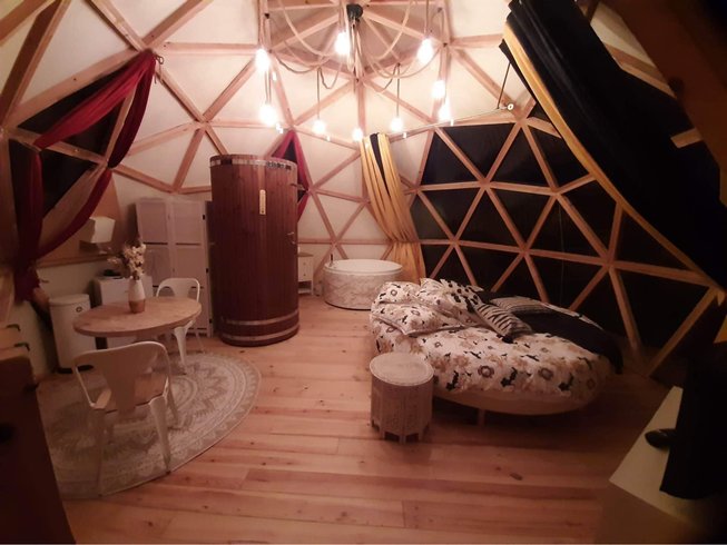 Ô dôme divin & Balnéo : Dôme en Centre (Centre-Val de Loire) – photo 7 sur 16