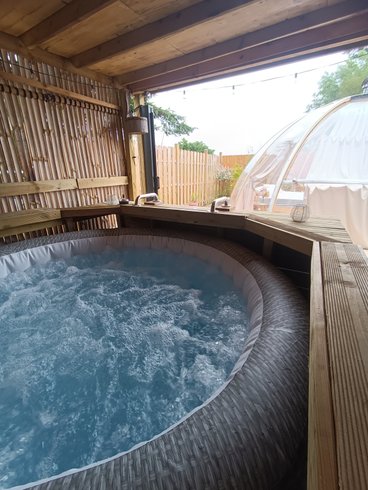 O'fun'enbulle & Spa : Dôme en Nord-Pas-de-Calais (Hauts-de-France) – photo 15 sur 38