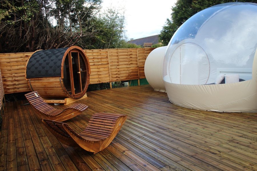 Chambre bulle sous les étoiles à Precy Sur Oise